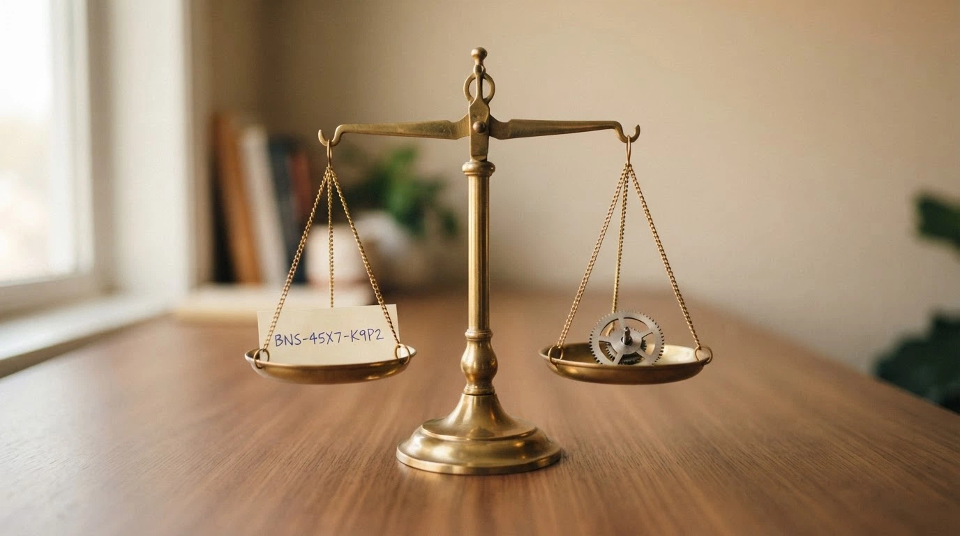Una bilancia a due piatti: su uno un codice bonus, sull'altro un ingranaggio automatico con la scritta «attivazione automatica», in equilibrio